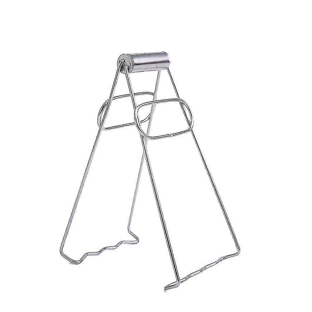 Stainless Steel Kitchen Plate Gripper Hot Dish Bowl Clip Gripper Clamp Tongs