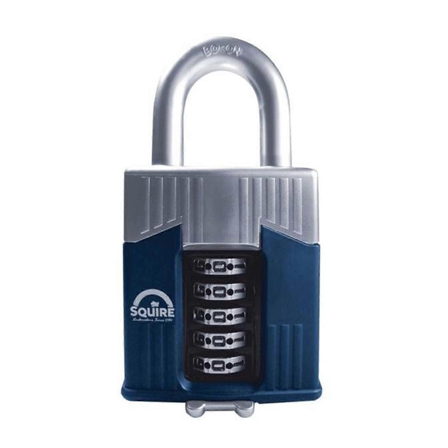 Warrior High-Security Open Shackle Combination Padlock 65mm