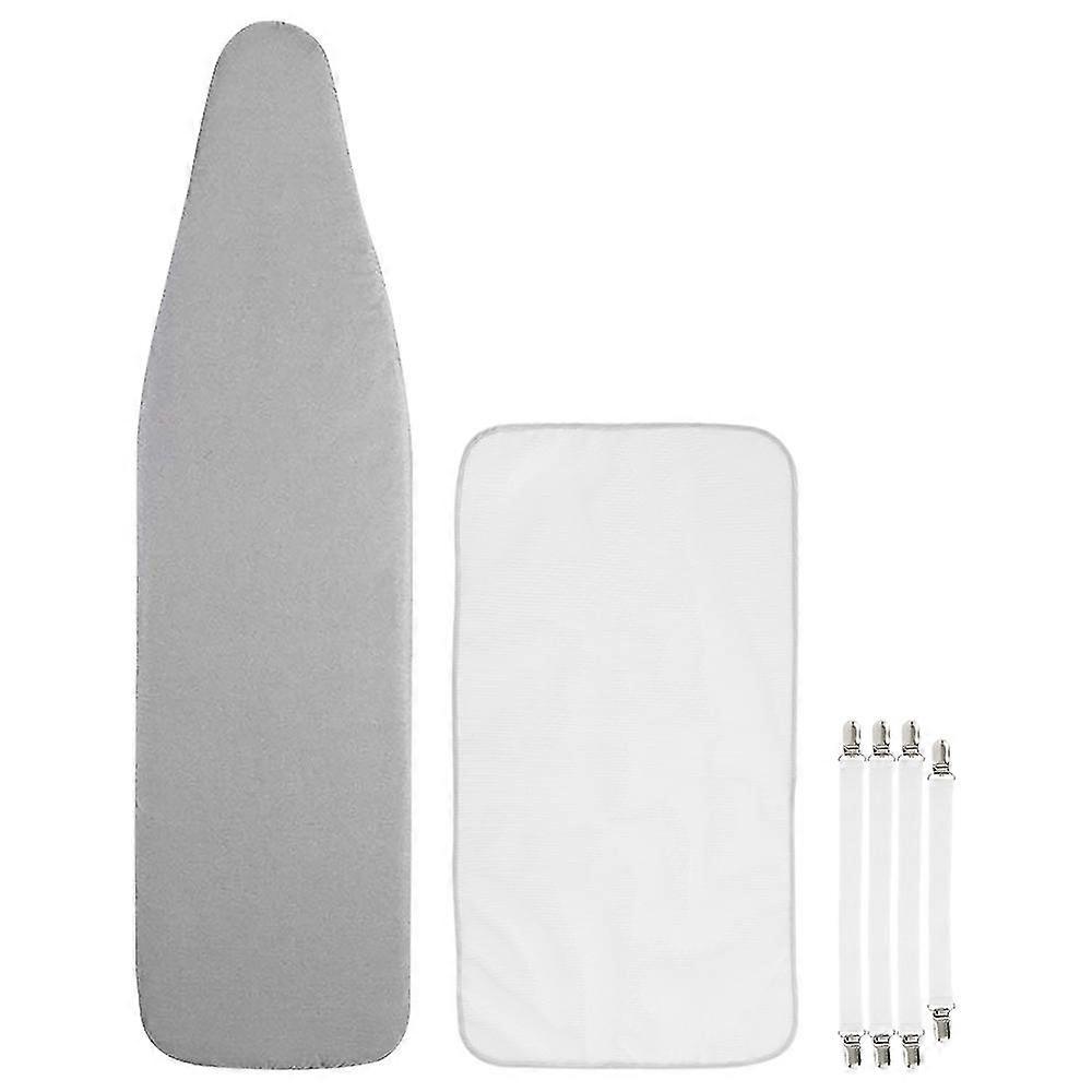 Reflective Ironing Board Cover Fits Large and Standard Boards Pads Resist Scorching and Elastic Edg