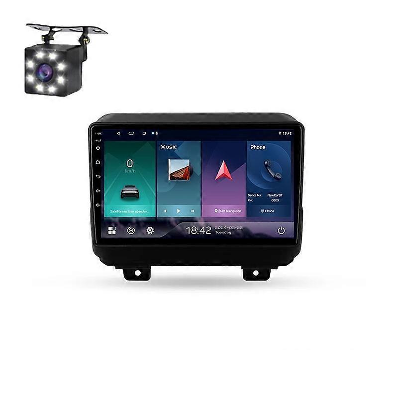 Car Radio Multimedia For Jeep Wrangler 4 JL 2018-2019 Video Player Navigation Auto