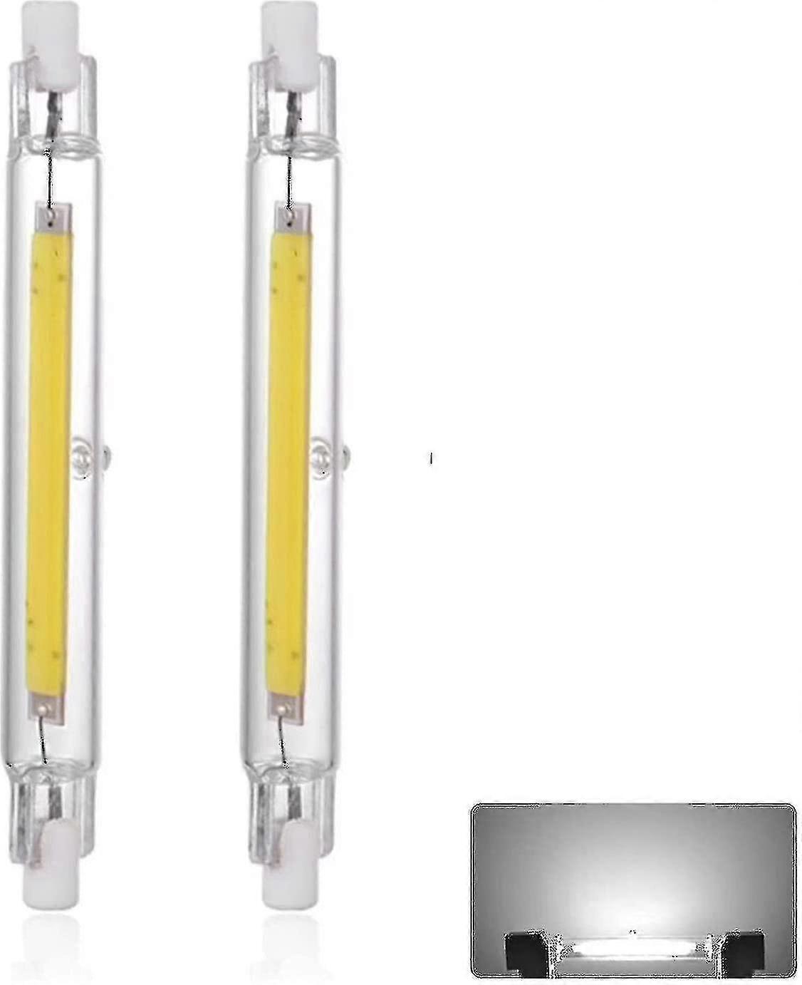 R7s 118 mm 40 W LED-Lampe, Kaltweiß 6000 K, 3000 lm, J118 400 W Halogenlampe entspricht, dimmbar, 360 Grad linear 40 W R7s TW