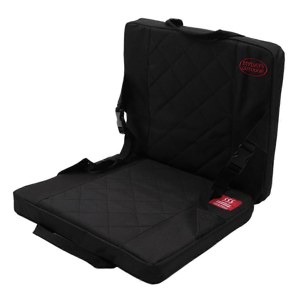 Foldable, Bleacher Chairs,Heated Stadium Seats,Pearl Cotton Padding, with Shoulder Straps,NO Power