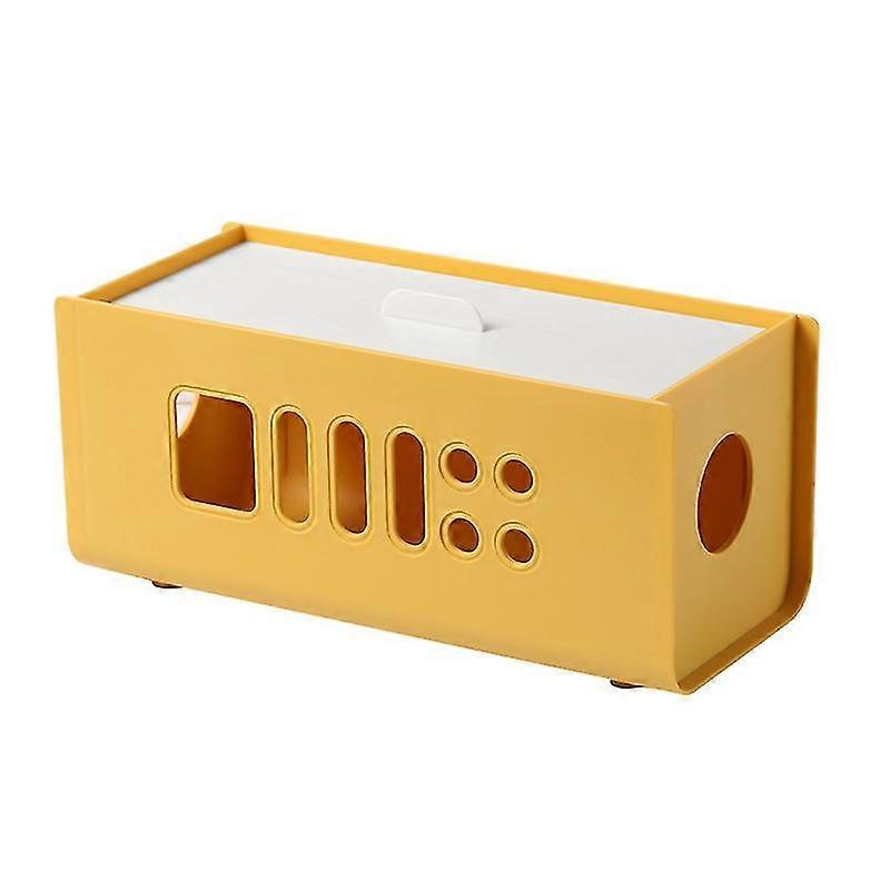 Cable Holders Cable Organizer Large Capacity Heat Dissipation Plastic Large Management Box For Home Multi-color Optional