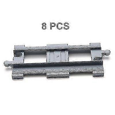 New Straight Tracks Duplo Train Tracks Blocks Crossover Parts Railway Switch Building Bricks Gift Sm