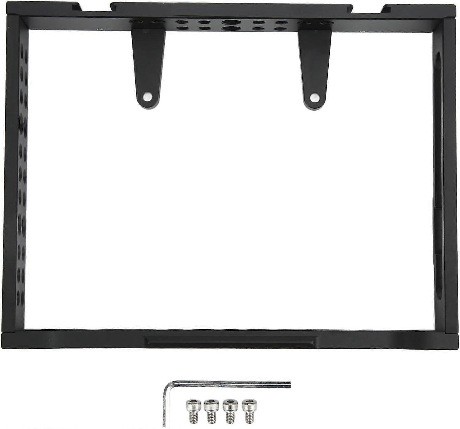 Camera Monitor Cage, Professional Bracket with Multi 1/4" and 3/8" Mounting Holes for Feelworld FW759