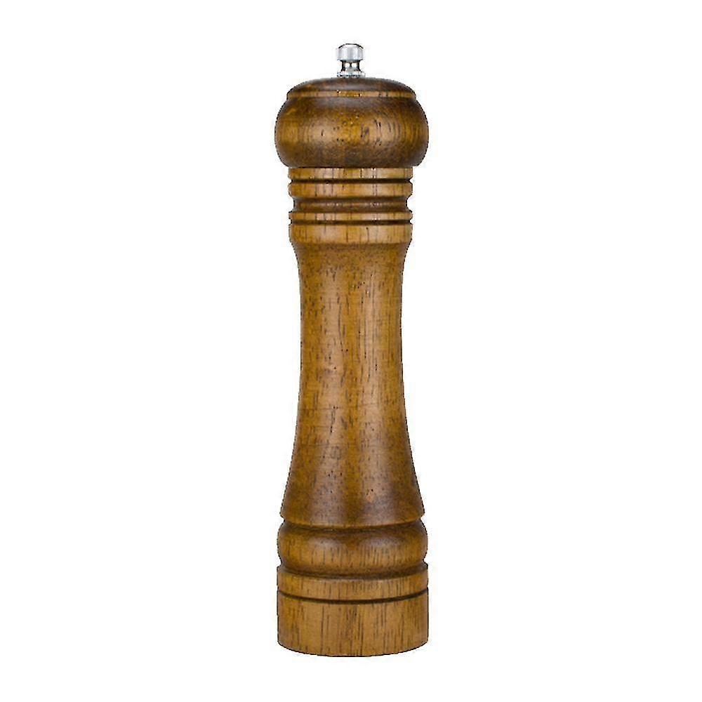 Salt And Pepper Mill Solid Wood Pepper Grinder Pepper Shaker With Strong Adjustable Ceramic Grinder