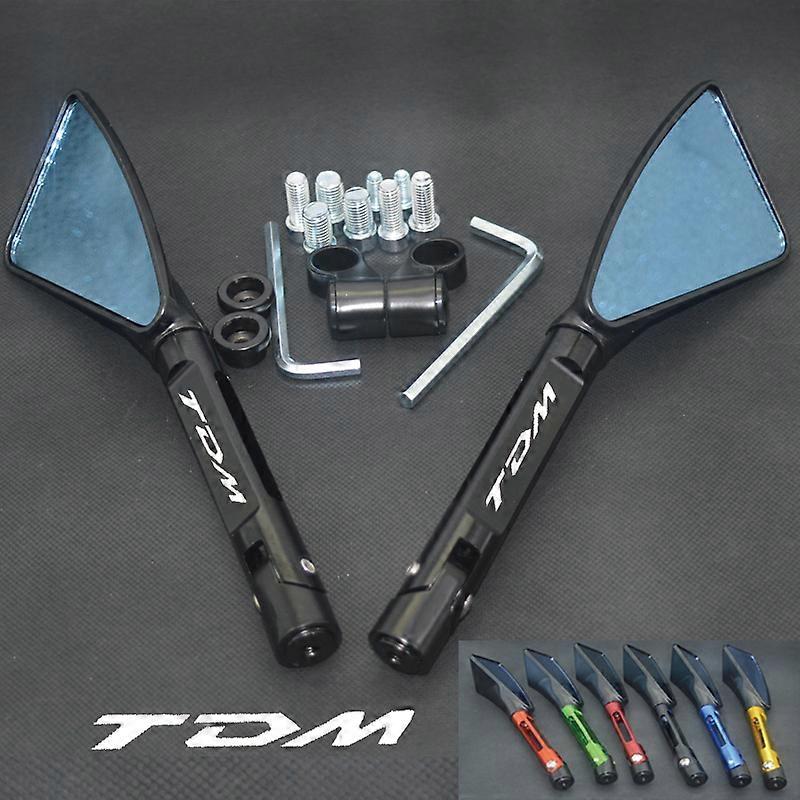 Universal Motorcycle mirror CNC side Rearview For Yamaha TDM900 TDM 850
