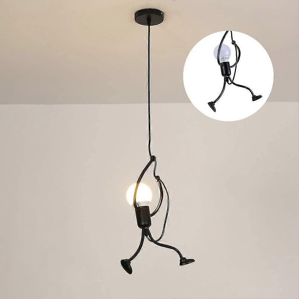 Hanging Light For Bedroom, Iron Pendant Light - Creative Chandelier