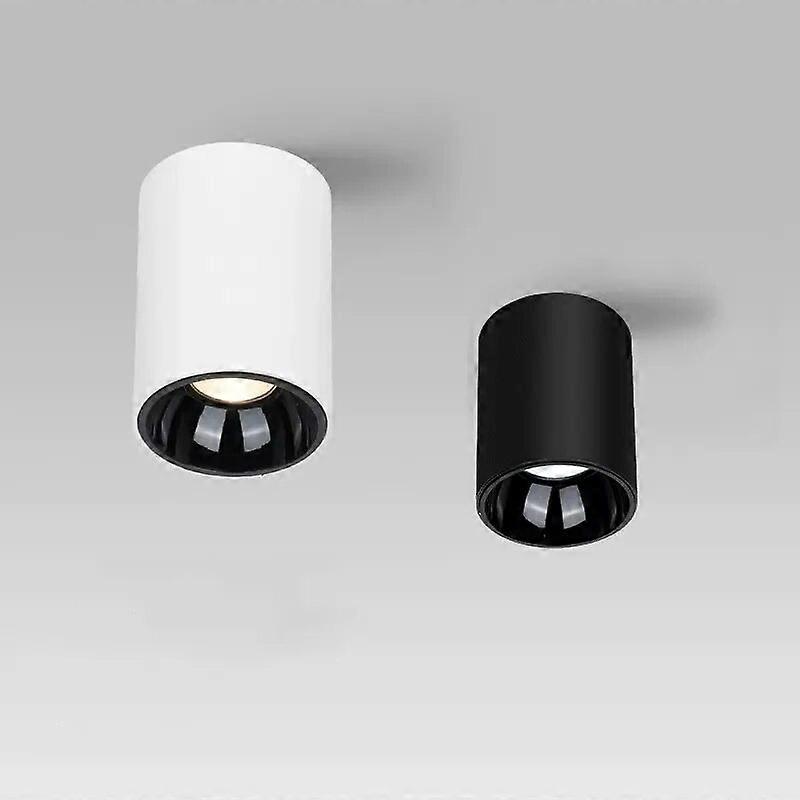 شنت على السطح LED جولة البوليفيين لمبات السقف مصباح النازل 7W / 9W12W / 15W / 18W 85-265V دافئ / بارد إضاءة المنزل الأبيض