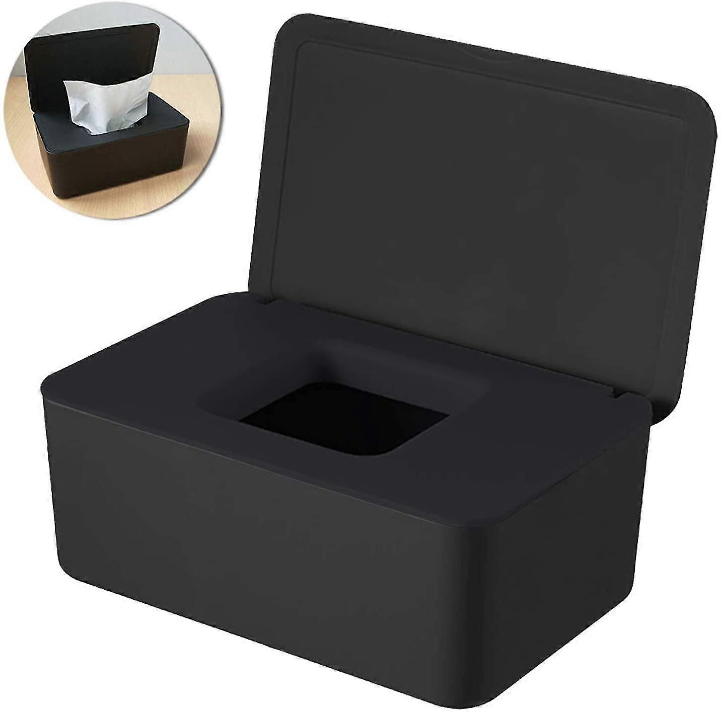 صندوق مناديل مبللة ، موزع مناديل مبللة ، صندوق منديل للأطفال ، صندوق تخزين مقاوم للغبار للمكتب المنزلي