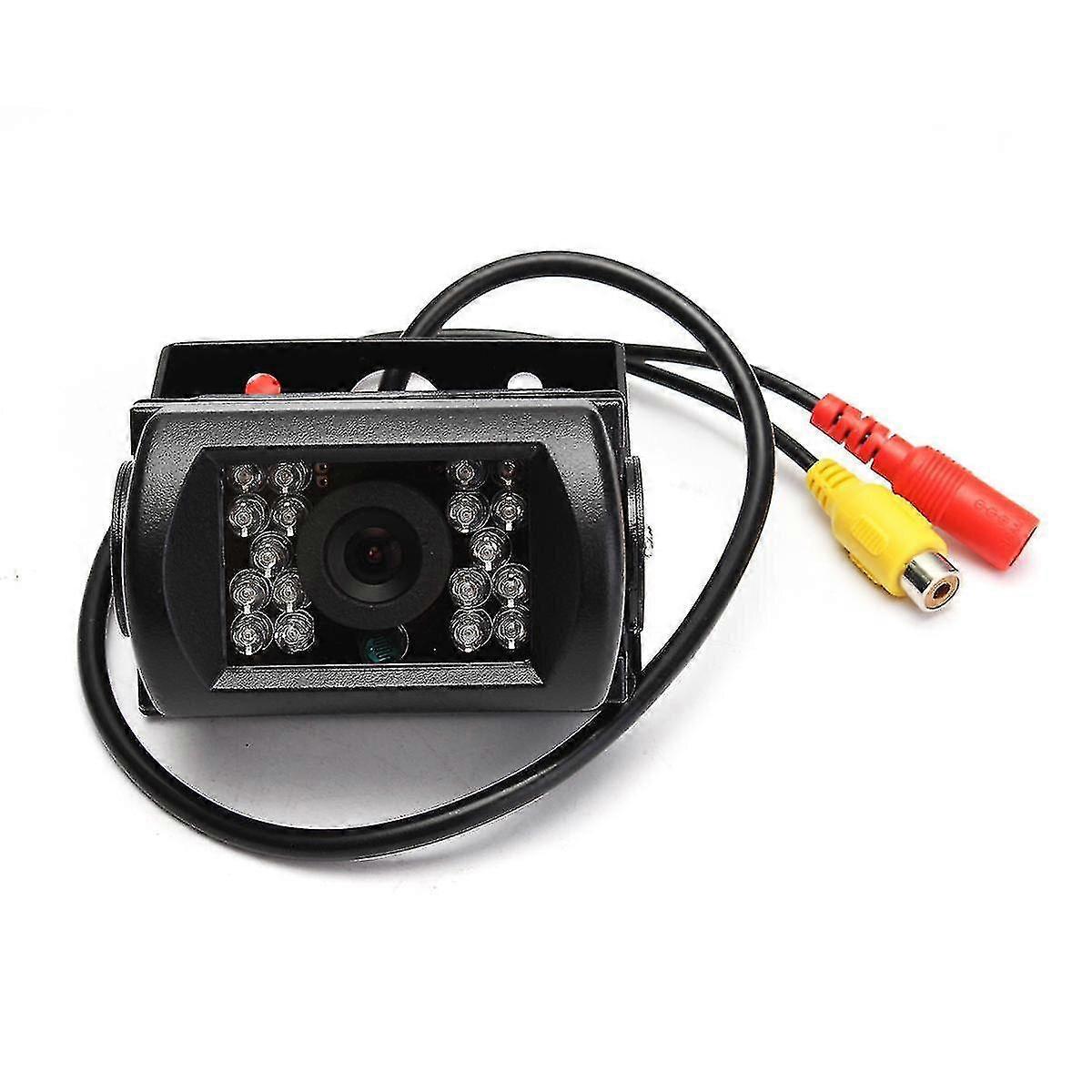 12v-24v Ccd 18-ir-leds Vis View Reverse Camera For Car Bus Truck Trailer