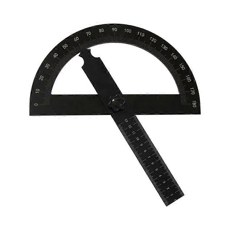 206x160mm, Graduated arc angle protractor