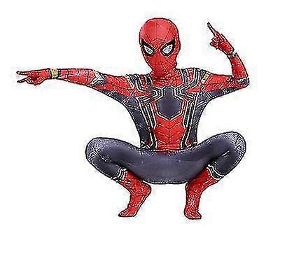 Children'S Spider-Man Iron Man Costume Cosplay Panther Venom Jumpsuit.