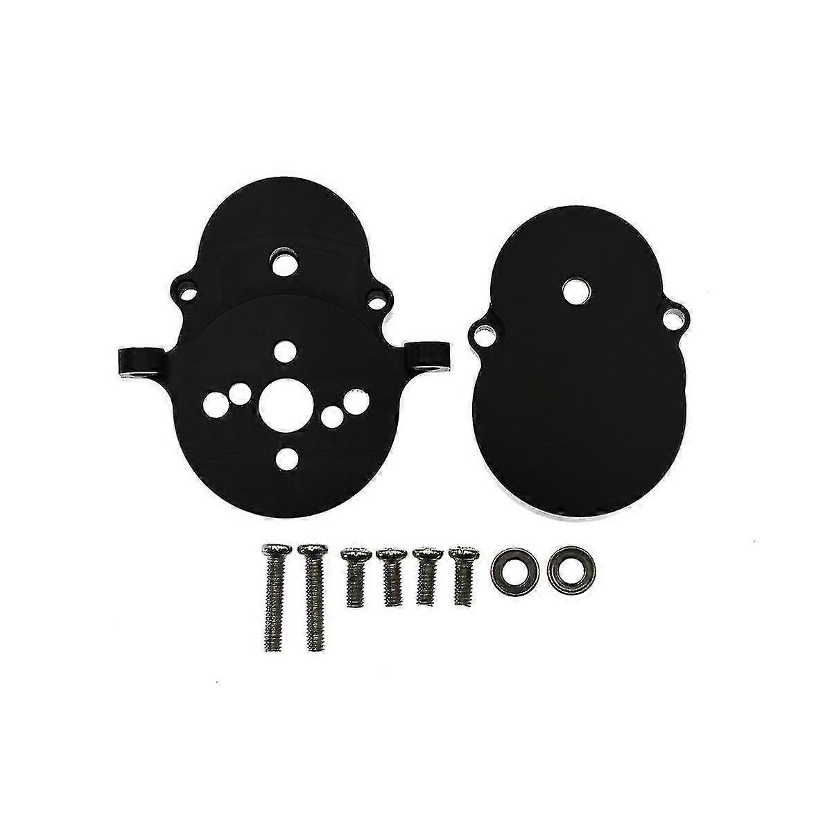 For D-12 D12 Rear Drive Wave Box Upgrade Metal Metal Wave Box Shell,black