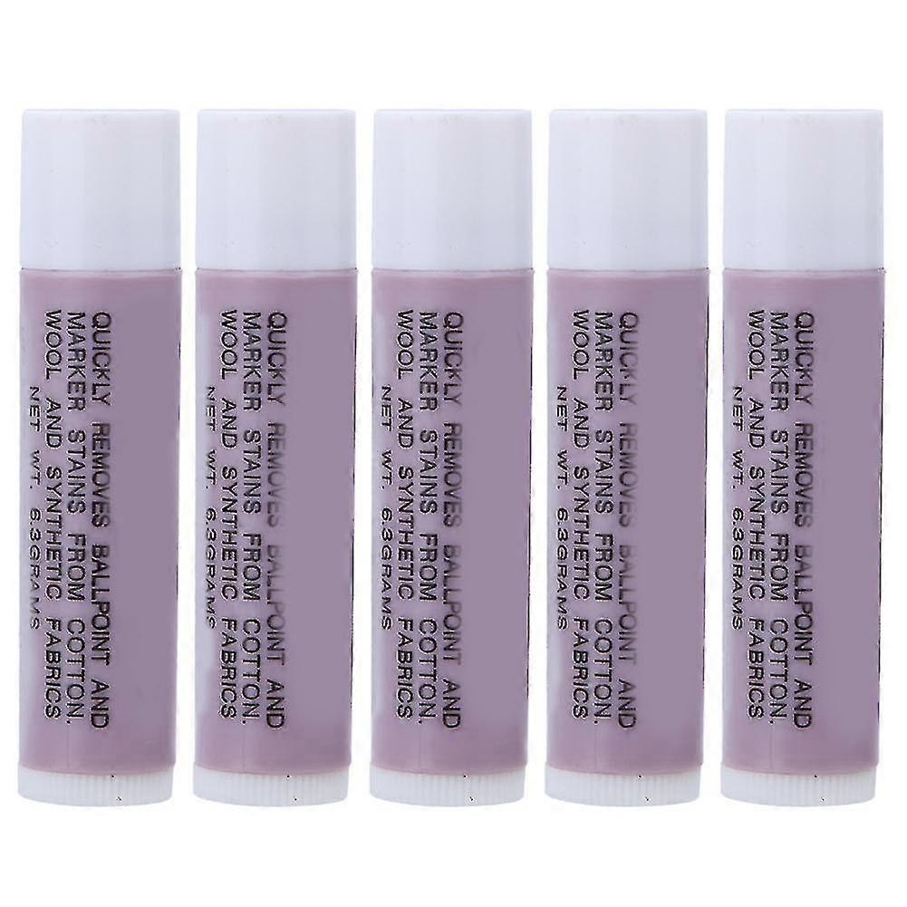 Stain-Removing Cleaning Cream for Cloth, Leather, and Fabric - Set of 5 Pieces