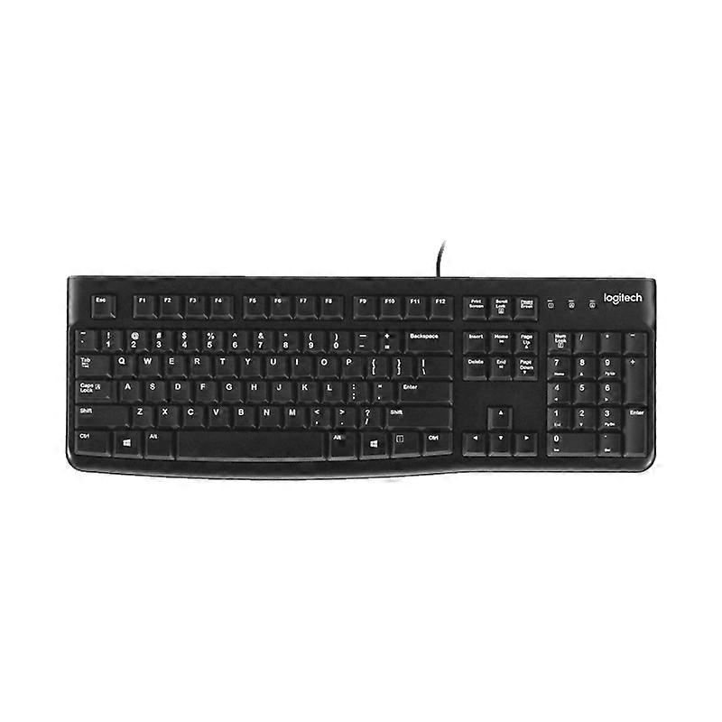 Logitech K120 USB Waterproof Splash Wired Keyboard