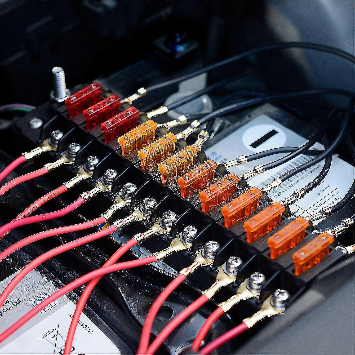 Boîte De Fusibles à Lame LITTELFUSE ATOF - 120 Pièces Avec Porte-fusibles, Référence AB41N