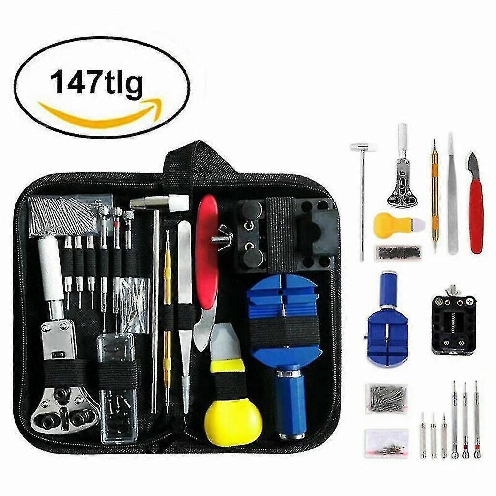 147 Pcs Watch Tool Set Watchmaker Tool Watch Tool Case Opener Repair