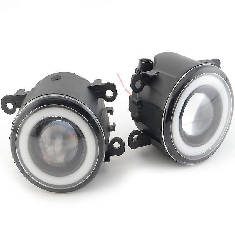 1Pair LED Fog Light Angel Eye Daytime Running Lights for Jimny 2018 2019 2020 JB43 Jimny 1998-2017