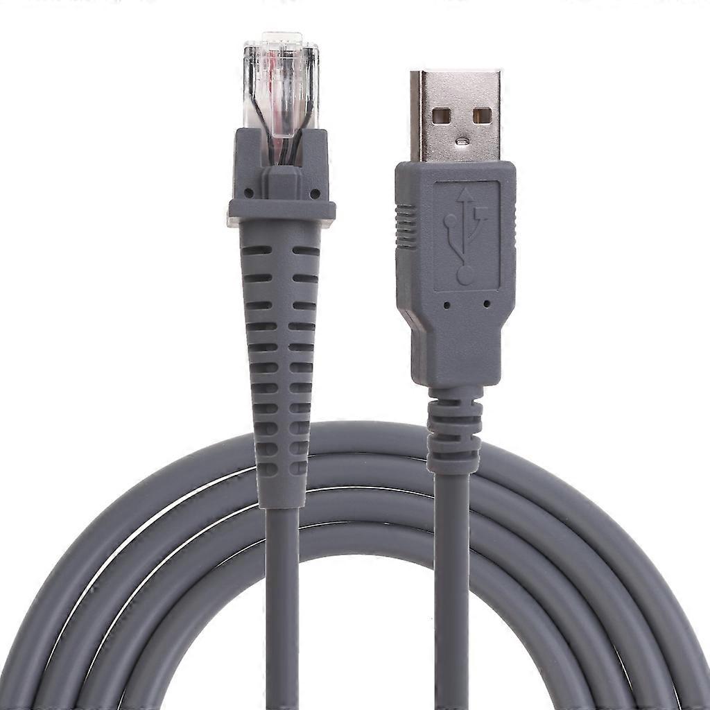 Reliable Data Cord Flexible USB Cable 7FT for GD4130 QD2100 GBT4100 Scanner