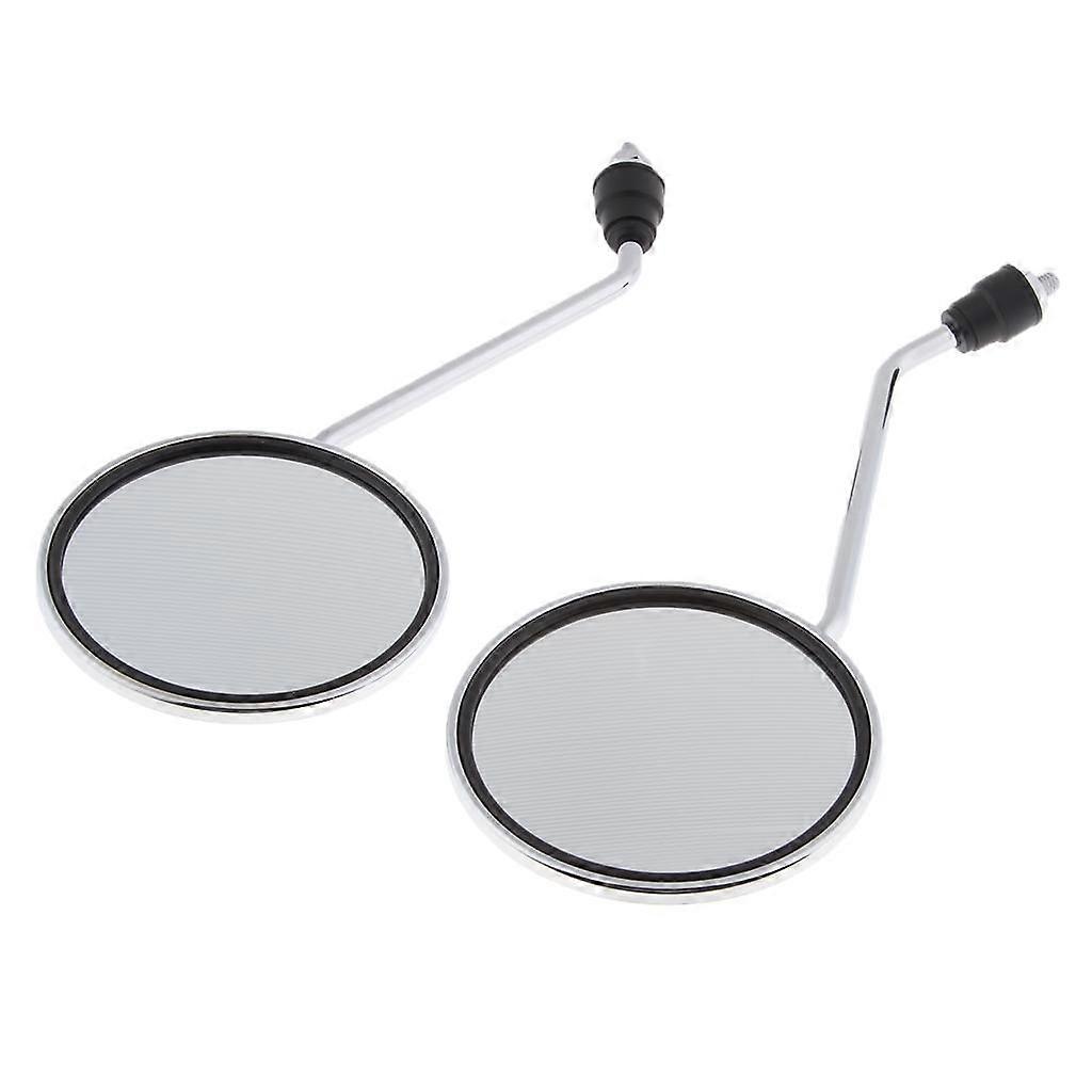 Motorcycle Scooter Rearview Rear View Side Mirrors 8mm Thread
