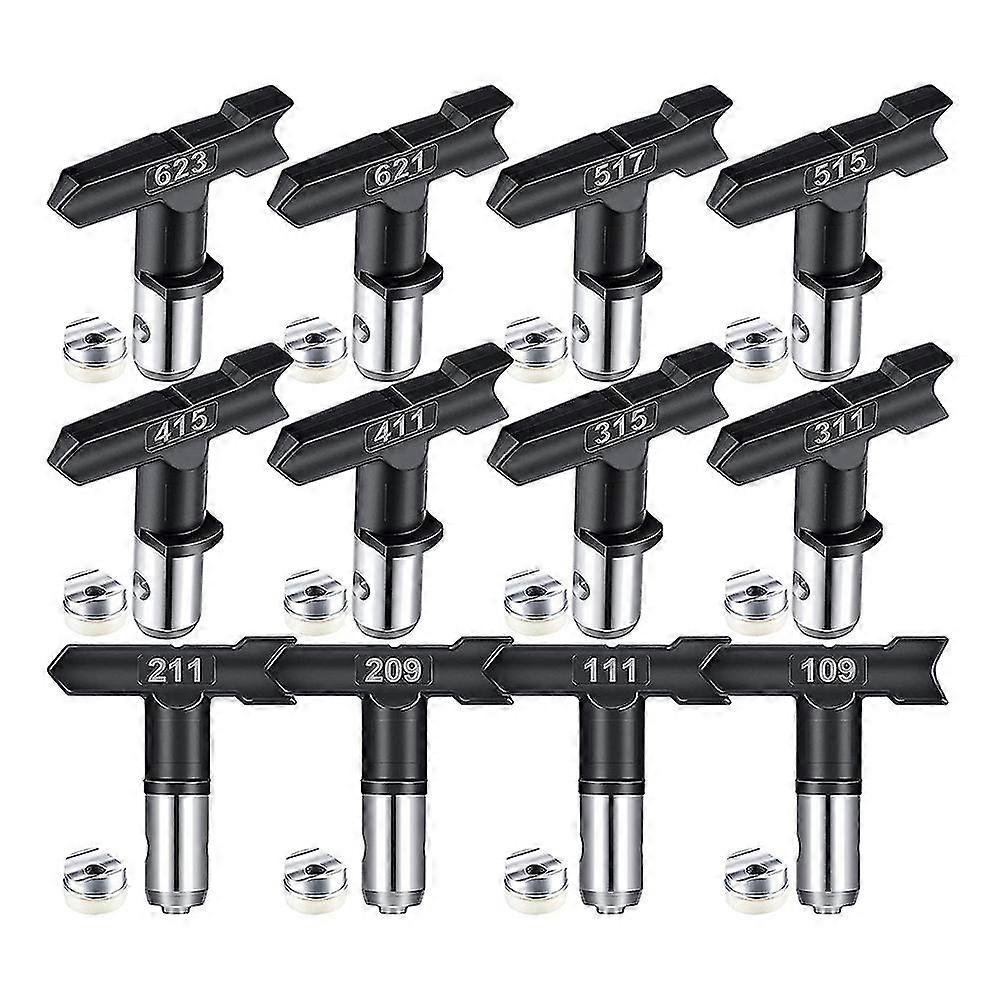 12pcs Spray Tips Airless Paint Sprayer Tip Airless Nozzles Tip Paint For Airless Spraying Machine P