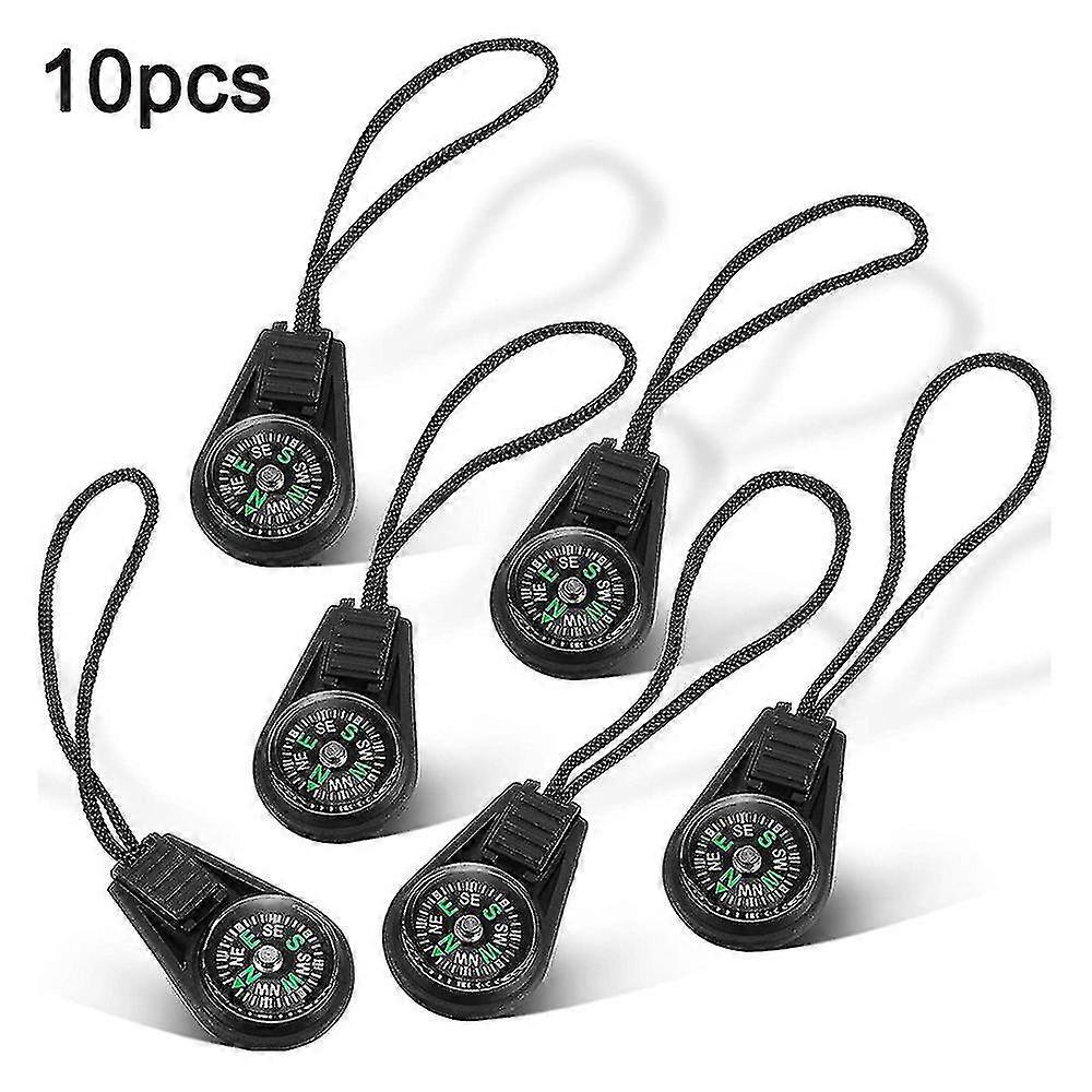 Mini Survival Compass Pack Of 10