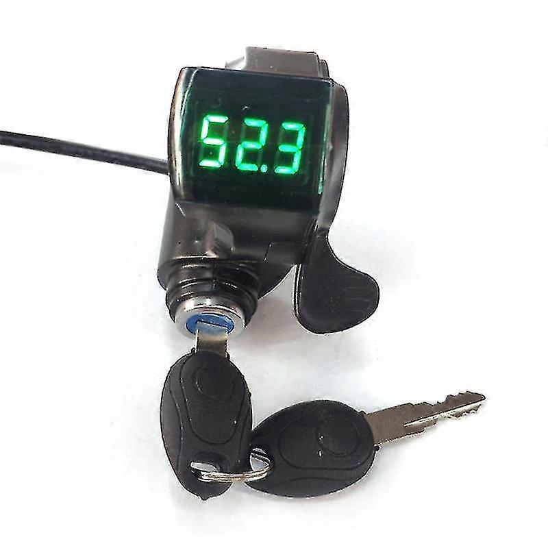12v/24v/36v/48v/60v/72v Throttle Ebike With Display Thumb Grips Hfmqv