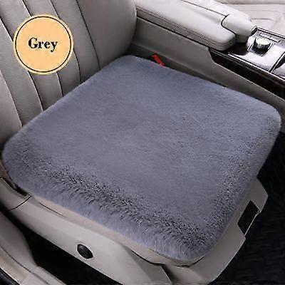 Universal Car Seat Cover Winter Warm Fluffy Plush Seat Cushion Pad Breathable Front And Rear Seat Mat Styling For Car Truck Van