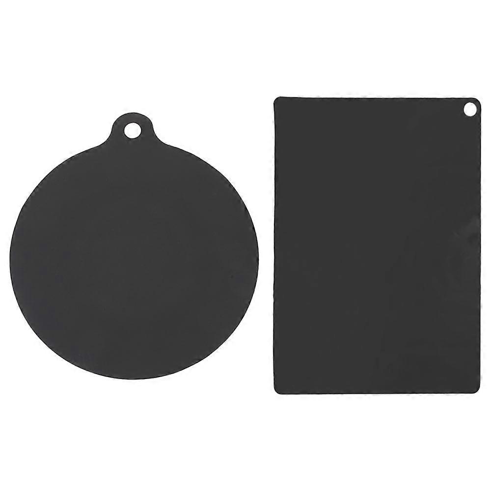 2Pcs Silicone Heat Resistant Mats Protective Induction Cooker Pads Kitchen Reusable Cooker Pads