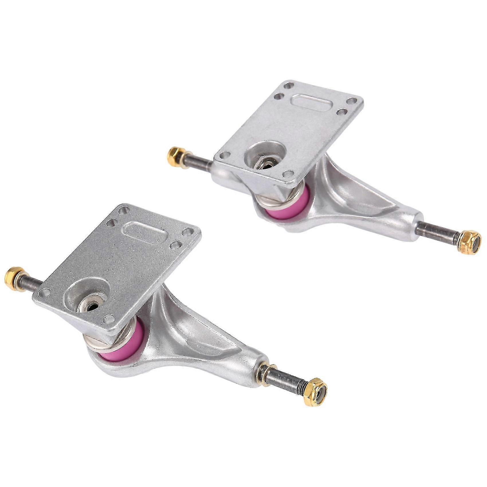 5,25 Zoll Skateboard Double Hollow Bracket Double Rocker Bridge, Silber