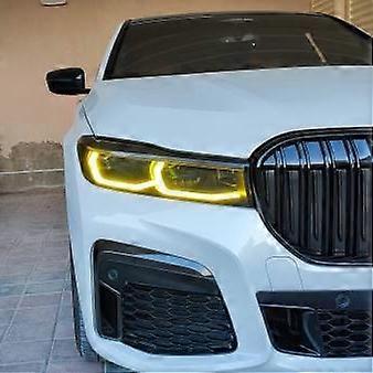 Icedriver for BMW 7 series G11 G12 DRL RGB multicolor Lemon Yellow LED boards daytime running lights RGBW CSL Yellow DRL