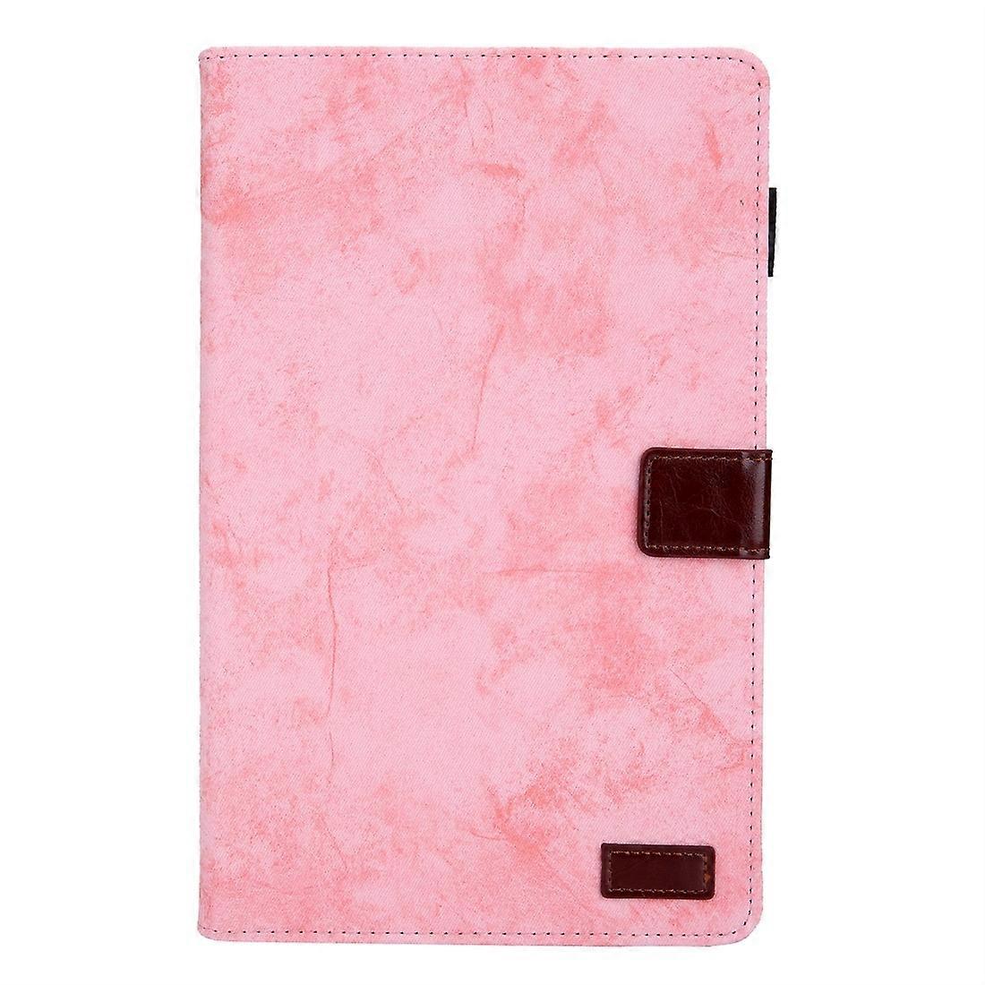 For Galaxy Tab A 8.0 & S Pen (2019) Leather Case