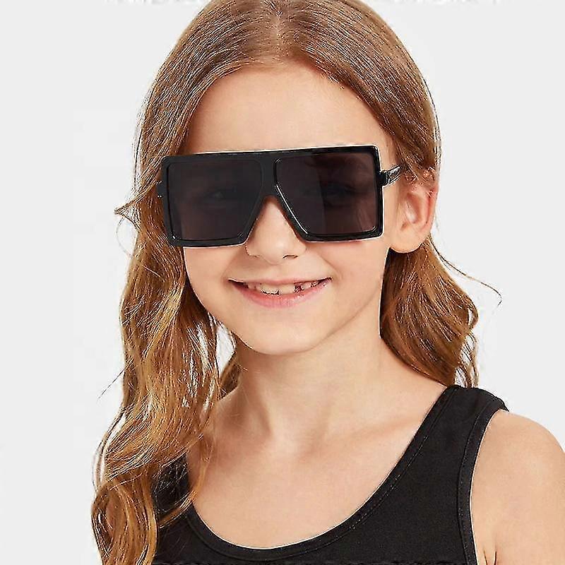 Really cool sunglasses for kids square frames age 6-10 new