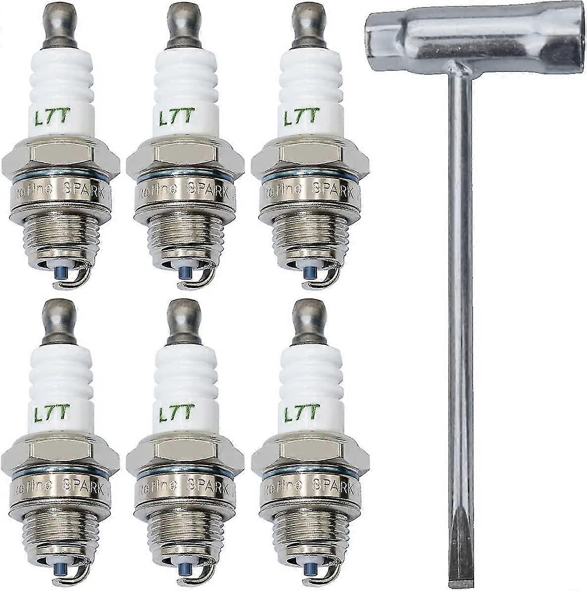 L7t (6703) Bpmr7a Spark Plug For Stihl 009 010 011 012 015 Ms170 Ms170c Ms171 For Husqvarna 36 41 61 66 136 137 141 142, Replace For Bpm7a Bm6a Rcj6y 