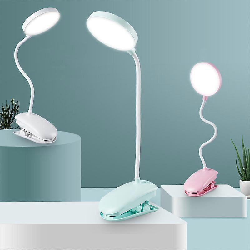 Multifunction USB Led Clamp Desk Lamp Flexible Gooseneck Touch Dimmer Clip Table Lamp for Book Bed Desk Computer