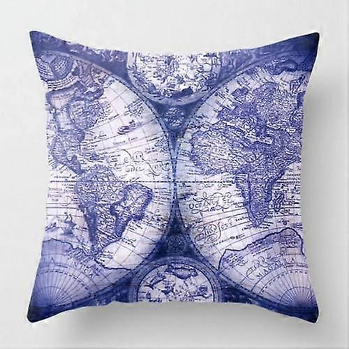 Print Pillowcase Sofa Cushion Cover Design Style -811