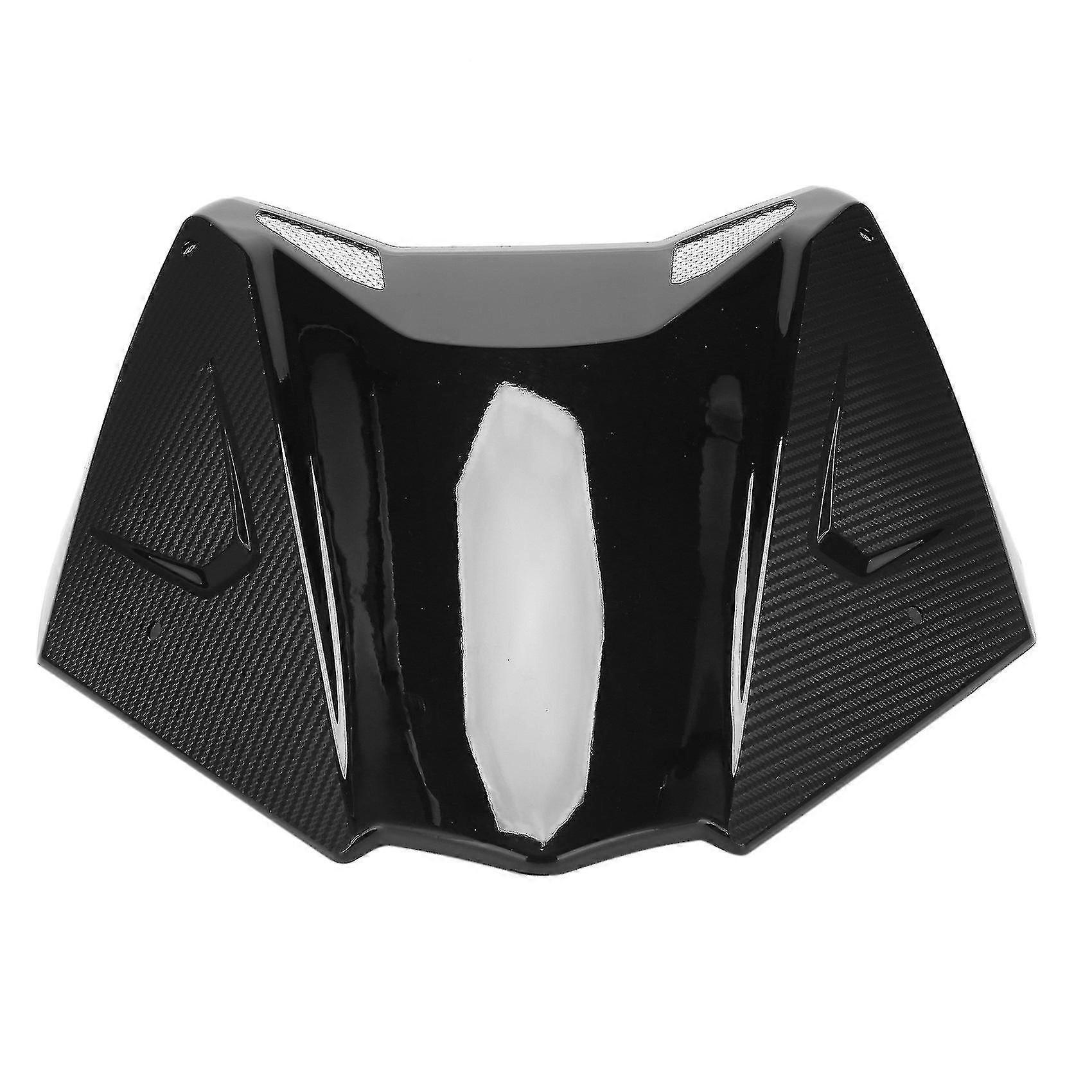 Motorcycle Windshield Sporty Decoration Windscreen Bright Black