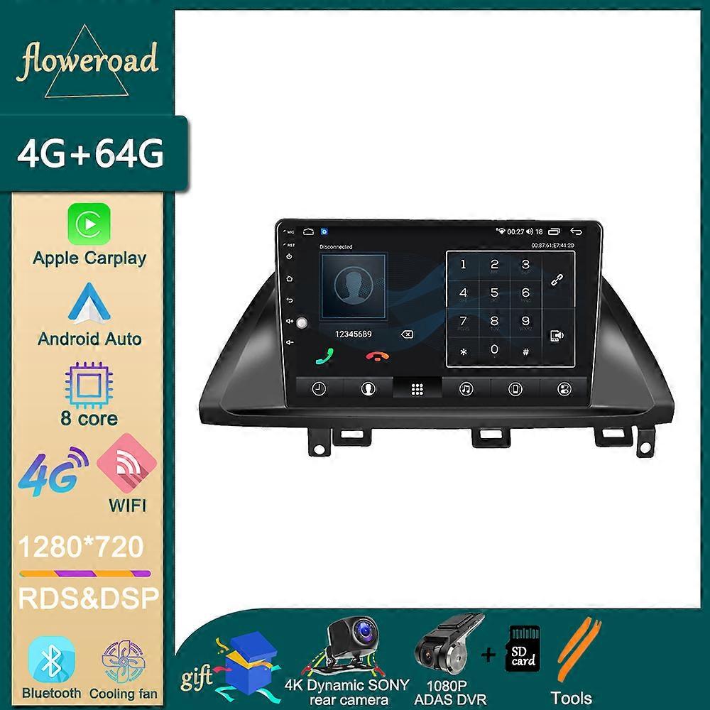Intelligent System Android For Honda Odyssey 2005-2010 LHD Car Radio Multimedia Player GPS Navigation Apple Carplay Stereo Video