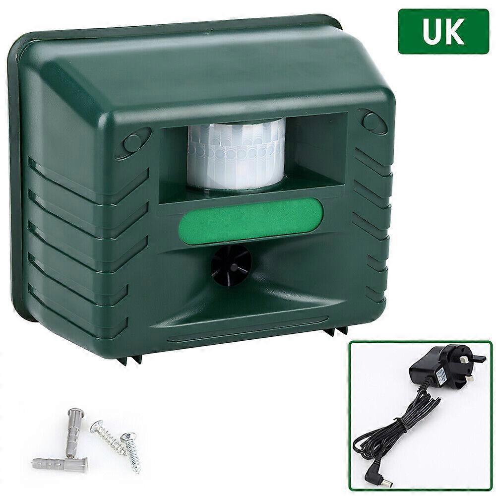 Repeller Bird Ultrasonic Repellent Deterrent Seagull Crow Cat Rats Pigeon Scarer