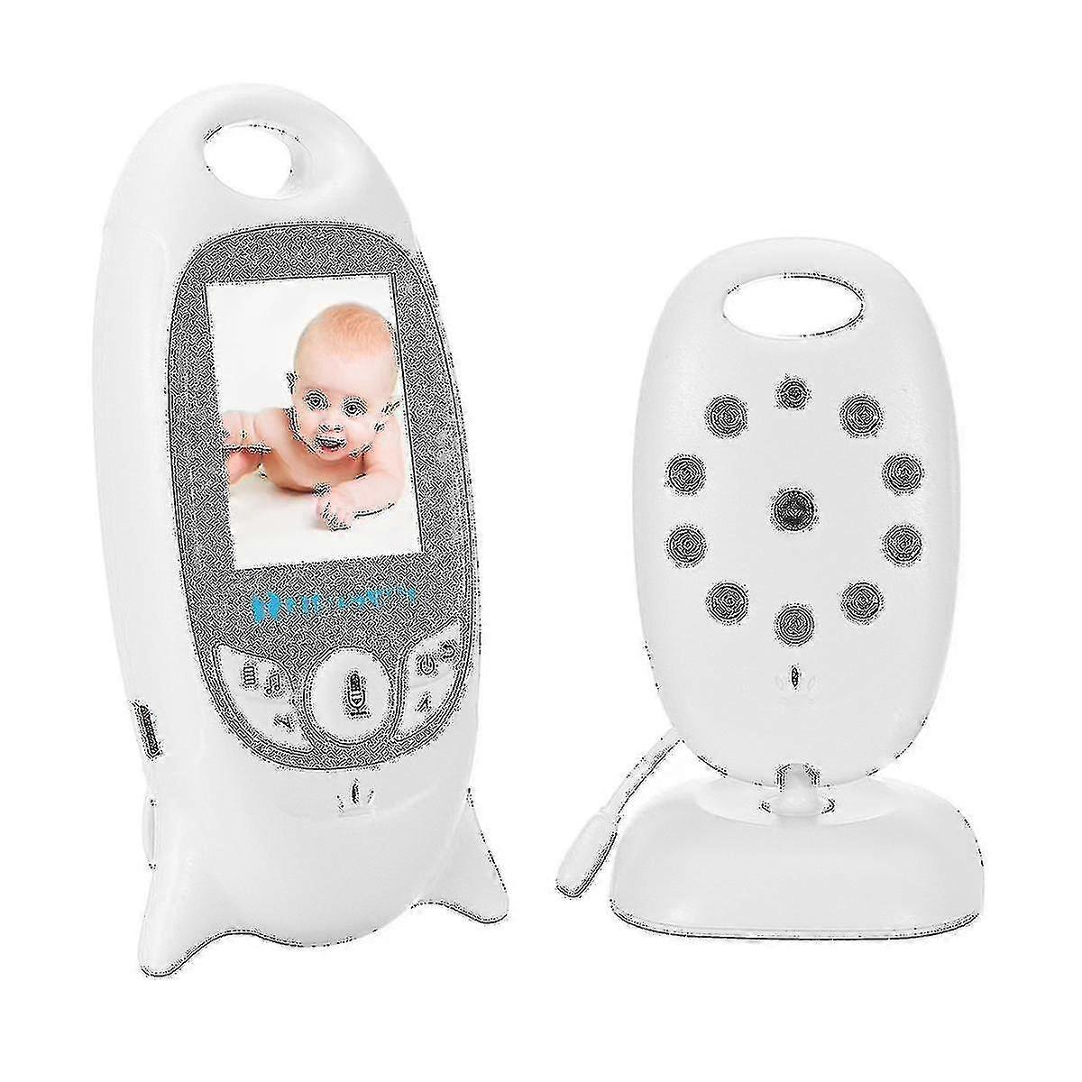 Wireless Video Baby Monitor Color Security Camera 2 Way Night Vision Infrared Led Temperature Monitor