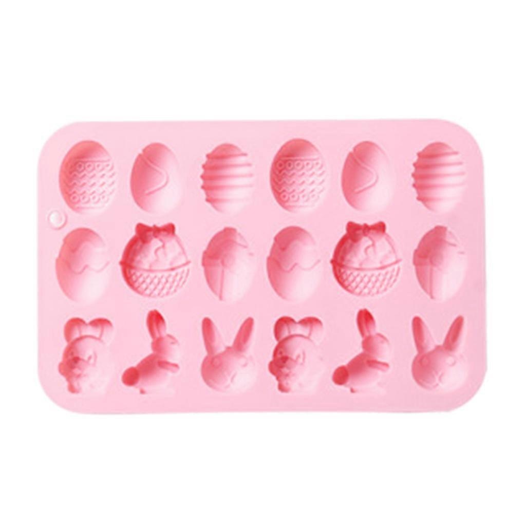 Multi Use Silicone Mold Rabbit Theme Egg Shaped Silicone Mold Baking Tool Gift