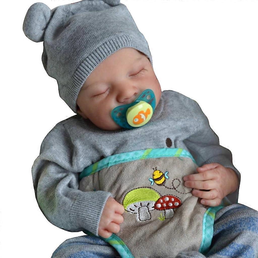 Reborns Doll 18 polegadas Baby Doll Clothes Set realista Newborn Baby Doll