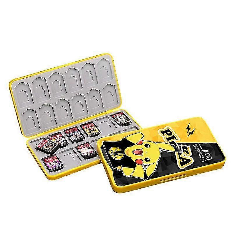 24 Game Card Storage Case til Nintendo Switch-Pikachu