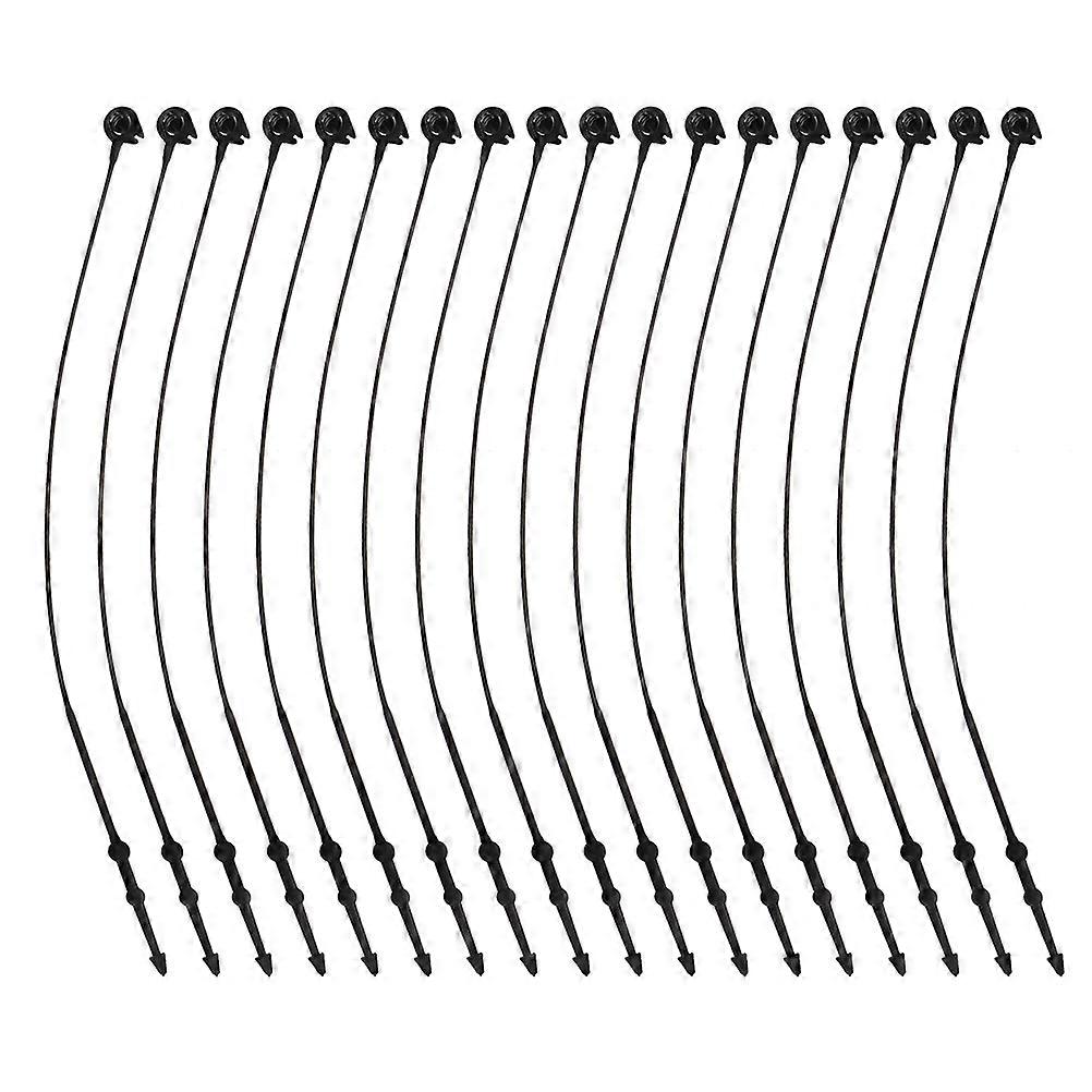 5000pcs Price Tags Fastener Hanging Tags Snap Lock Pin Black Security Loops