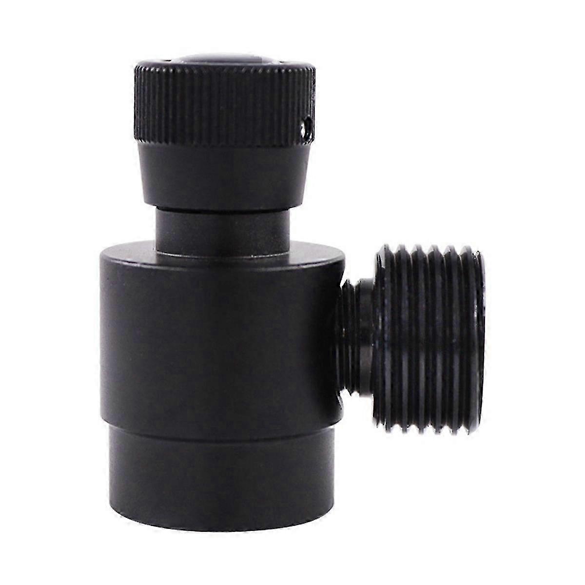 CO2 Cylinder Refill Adapter, Self-Made Gas Cylinder Regulator M10X1 to W21.8-14 Adapter for ,CO2,Mixed Gas,