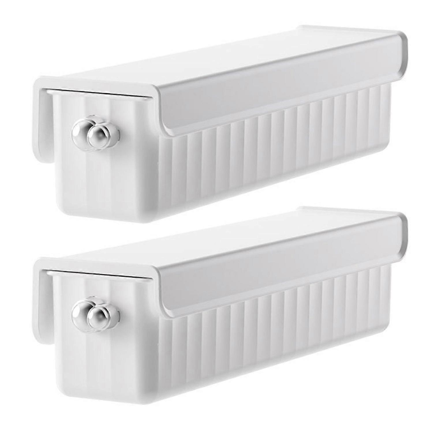 1/2Pcs Underwear Socks Storage Box Wall-Mounted Multiple Compartments Anti Dust Storage Boxes Socks