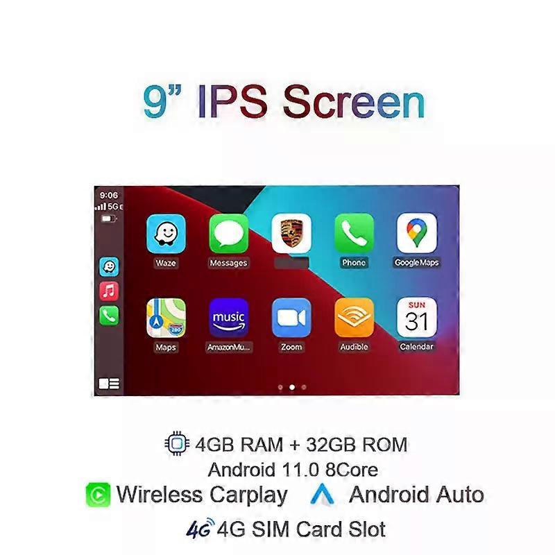 Carplay Dsp Android 12.0 Car Multimedia Player For Hyundai-sonata 9 2015 2016 2017 2018 360 Camera 4g Lte Bluetooth Radio 2din