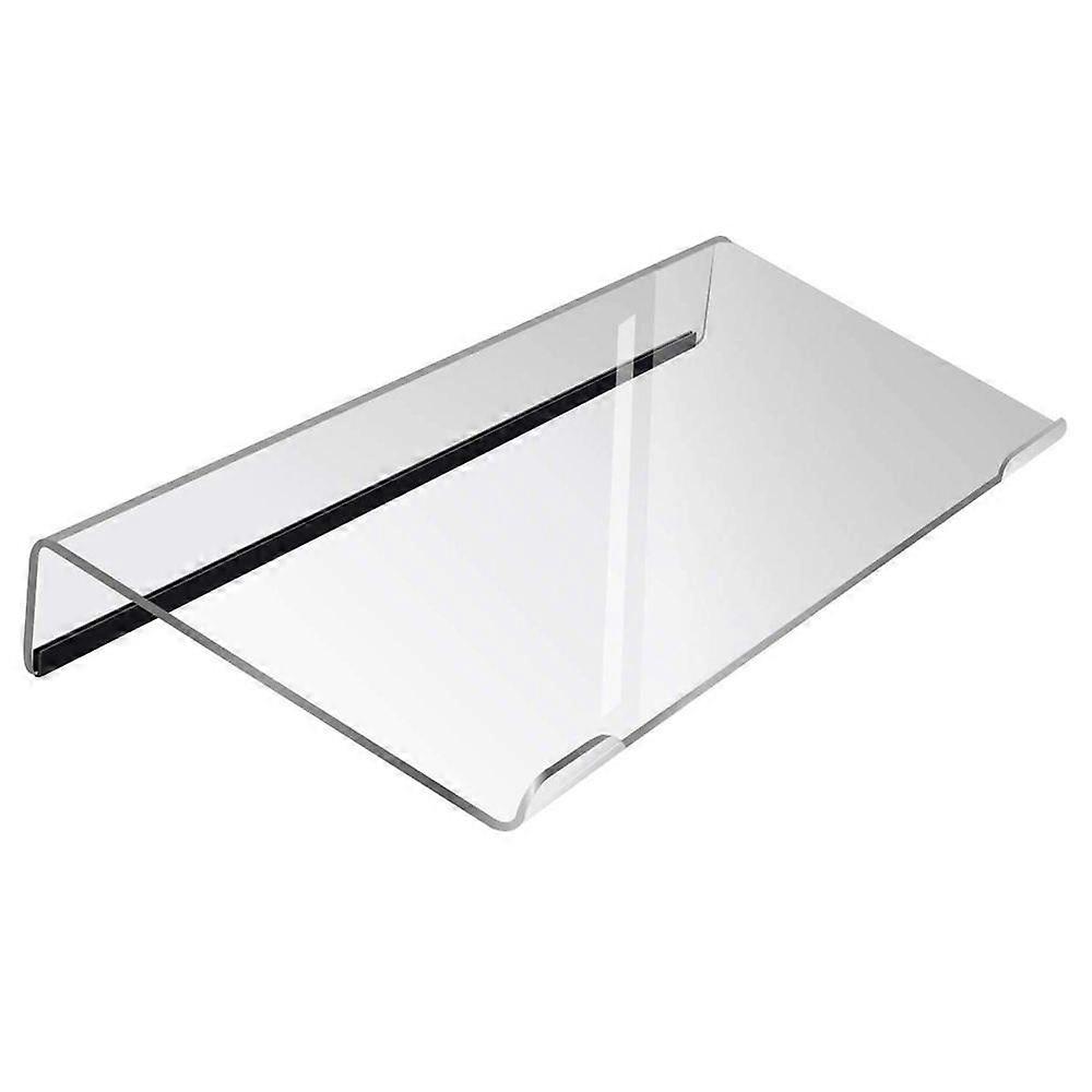 Acrylic Computer Keyboard Stand 78-Keys Keyboard Riser Lift Tray Non-slip Transparent Desktop Keyboard Holder Computer Accessories Office Supplies