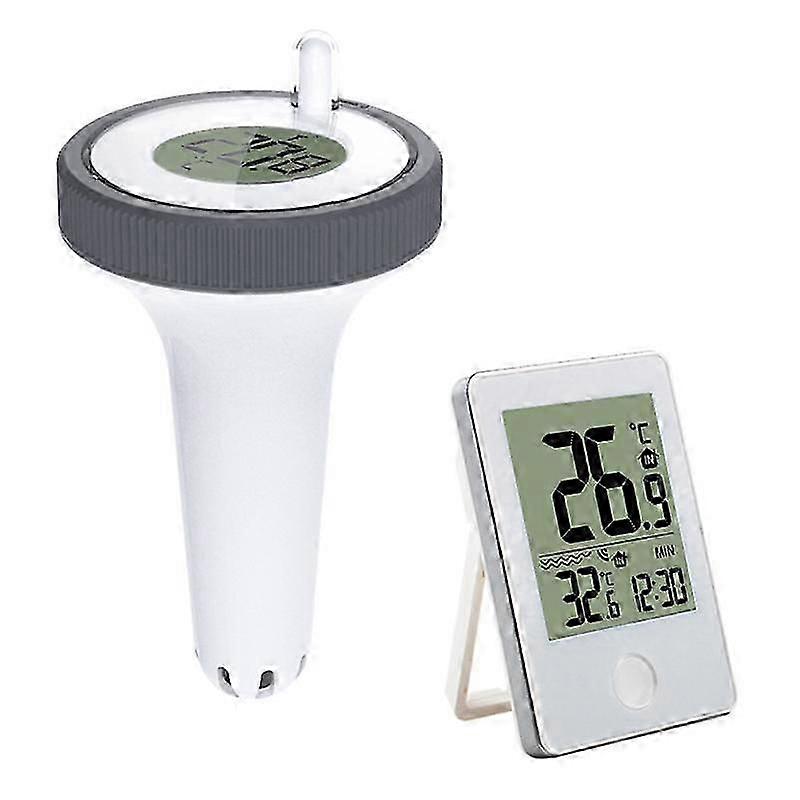 Wireless Pool Thermometer Floating Easy Read,Digital Pool Thermometer Waterproof, for Swimming Pools, Aquariums